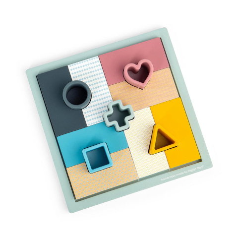 Jucarii dezvoltare imaginatie - Joc 2 in 1 mozaic (pastel)