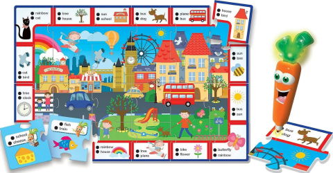 Jucarii lingvistice - Joc cu pix interactiv - Primele cuvinte in engleza