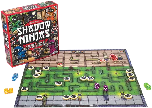 Jocuri de masa - Joc - Cursa pisicilor ninja