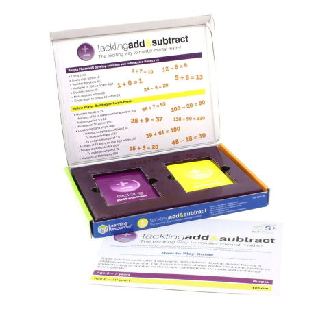 Jocuri matematice - Joc de carti - Exersam adunarea si scaderea