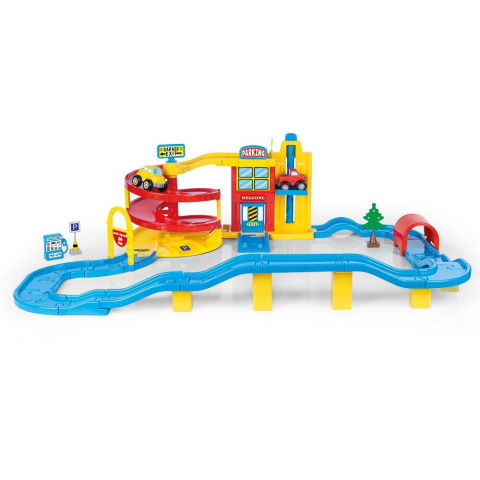 Seturi de construit - Joc de constructie - Garaj (70 piese)