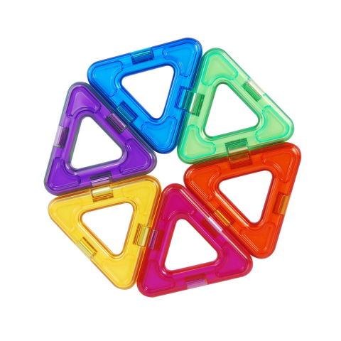 Jocuri magnetice - Joc de constructie magnetic - 8 piese