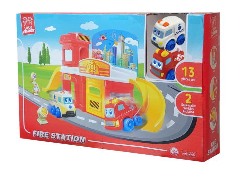 Seturi de construit - Joc de constructie - Prima mea statie de pompieri