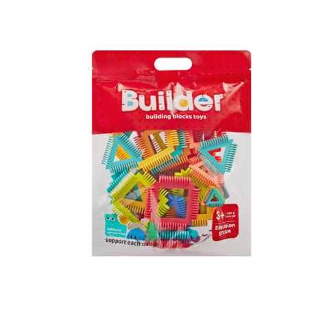 25 - 50 LEI - Joc de constructie STEAM - Forme magice (26 piese)