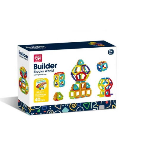 Best deals - Joc de constructie STEAM - Forme magice (40 piese)
