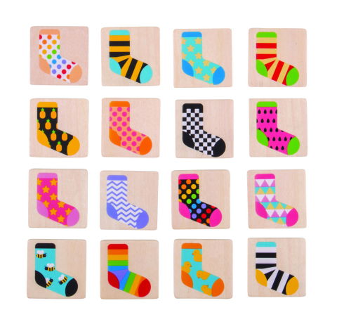 Jocuri de memorie - Joc de memorie - Ciorapeii mei