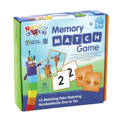 Jocuri de memorie - Joc de memorie - Numberblocks