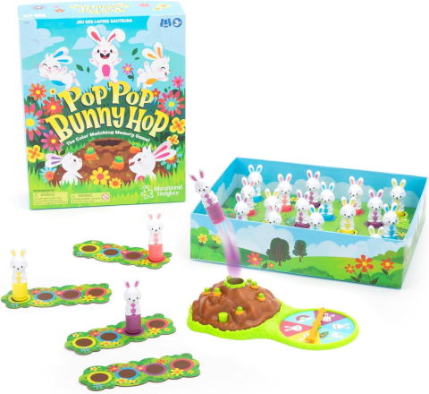 Jocuri de memorie - Joc de memorie - Pop Pop Bunny Hop