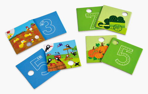 Jocuri de asociere - Joc de potrivire - Fermierul istet