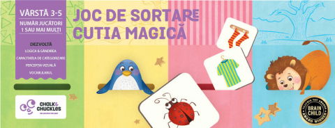 Jocuri de masa - Joc de sortare - Cutia magica