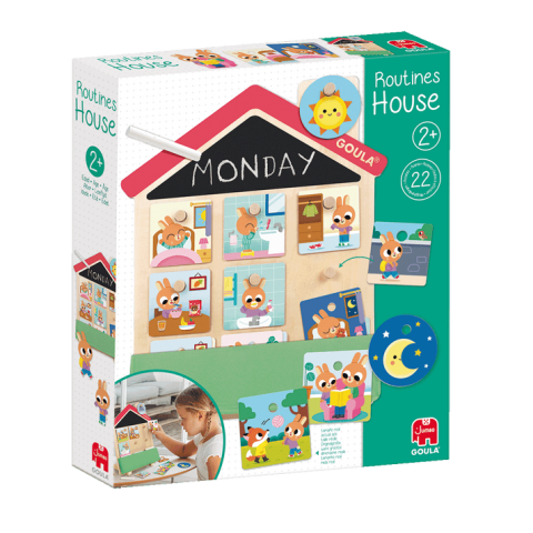 Jucarii de logica - Joc educativ - Casuta cu activitati zilnice