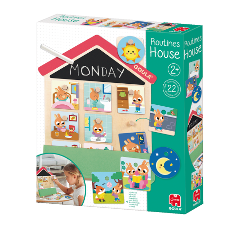 Jucarii de logica - Joc educativ - Casuta cu activitati zilnice