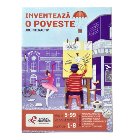 Jocuri de masa - Joc interactiv - Inventeaza o poveste