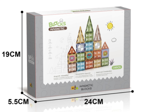 Best deals - Joc magnetic Diamond - 31 piese (7.5 cm)