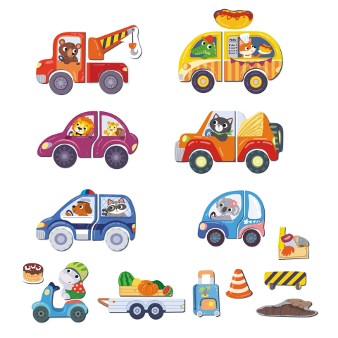 Jocuri de masa - Joc magnetic - La plimbare