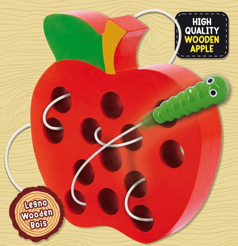 Jocuri de indemanare - Joc Montessori 2 in 1 - Fructe