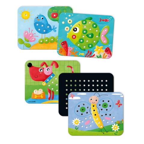 Jucarii arta si creativitate - Joc mozaic - Animalute