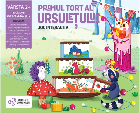 Jocuri de masa - Joc - Primul tort al ursuletului