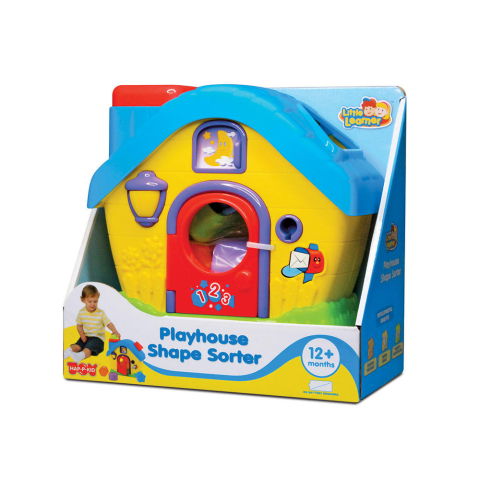 Jucarii indemanare - Joc sortare - Casuta vesela