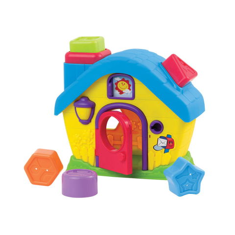 Jucarii indemanare - Joc sortare - Casuta vesela