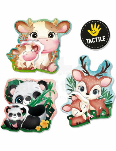 Jocuri de indemanare - Joc tactil Montessori - Mama si puiul