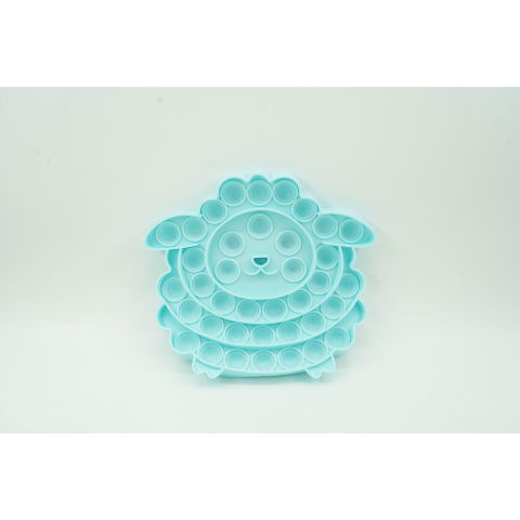 Pop and Flip It - Jucarie antistres din silicon, Flippy, Pop It Now and Flip It, Oita, Albastru