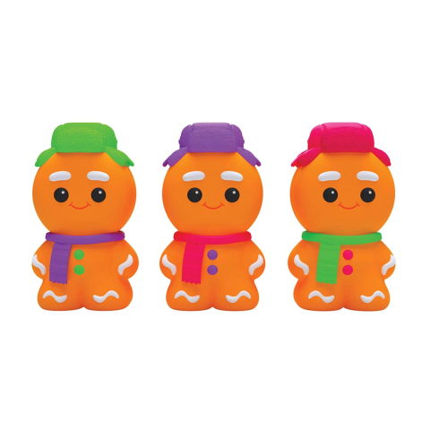 25 - 50 LEI - Jucarie antistres reflectorizanta - Omul de turta dulce