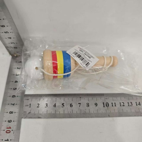 Import - Jucarie Cupa de Indemanare, Flippy, Sabie Minge, Jucarie de Coordonare Mana-Ochi, Joc Tradițional, Jucarie pentru Gradinita, 10 x 3 cm, Alb