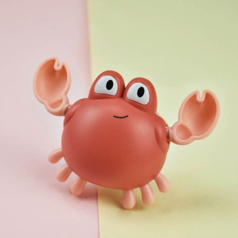 Import - Jucarie de baie pentru copii, Flippy, crab rosu