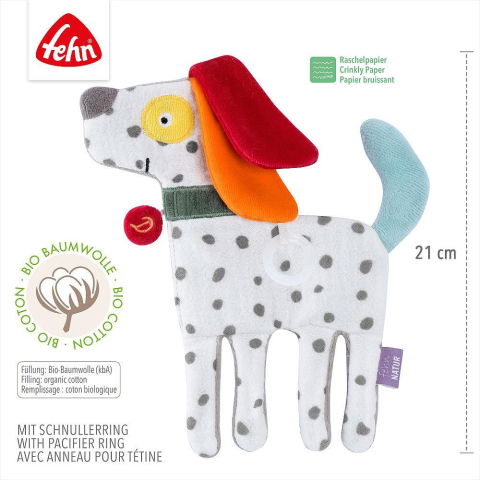 Primele notiuni - Jucarie fosnitoare - Catelus NATUR