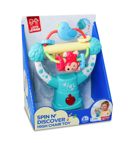 Jucarii interactive - Jucarie interactiva cu ventuza - Invarte si descopera