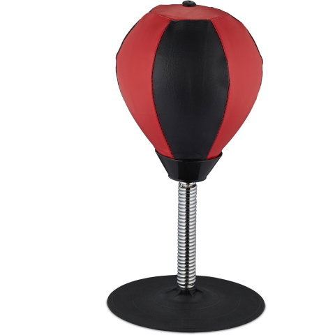 Best deals - Jucarie Interactiva, Flippy, Model Sfera de Box cu Suport de Masa, Inaltime Reglabila, +3 Ani, 10.5 x 20 x 23.5 cm, Rosu/ Negru