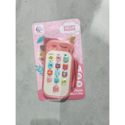 10 - 25 LEI - Jucarie Interactiva, Flippy, Telefon Inteligent, Model Unicorn, Functii Educative, Muzicale si Voce, 4-6 ani, 19 x 11.5 cm, din Plastic, Roz