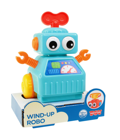 Jucarii interactive - Jucarie interactiva - Robotel cu cheita (albastru)