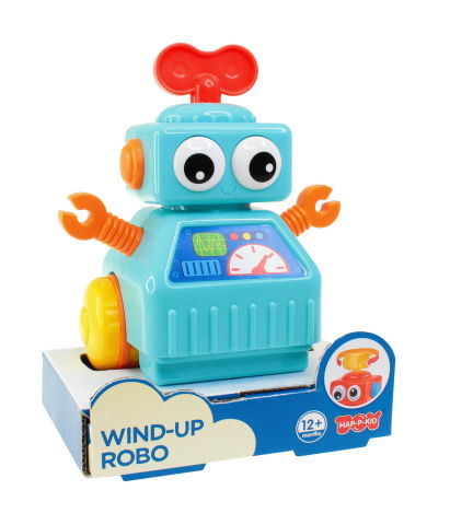 Jucarii interactive - Jucarie interactiva - Robotel cu cheita (albastru)