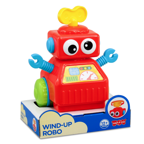 Jucarii interactive - Jucarie interactiva - Robotel cu cheita (rosu)