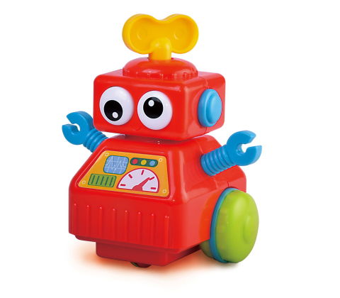 Jucarii interactive - Jucarie interactiva - Robotel cu cheita (rosu)