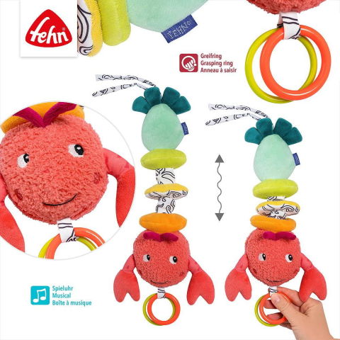 Jucarii muzicale bebelusi - Jucarie muzicala - Racul vesel