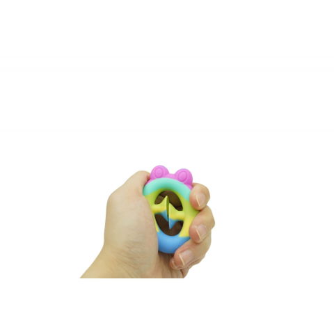 Jucarii Senzoriale, Fidget Toys - Jucarie senzoriala antistres cu ventuza de decompresie, Antrenare antebrat, Fidget Toy, Model Broasca, Macarons