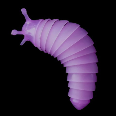 10 - 25 LEI - Jucarie Senzoriala Antistres, Flippy, Fidget Toys, Omida Curcubeu, 11 cm, +3 Ani, Mov