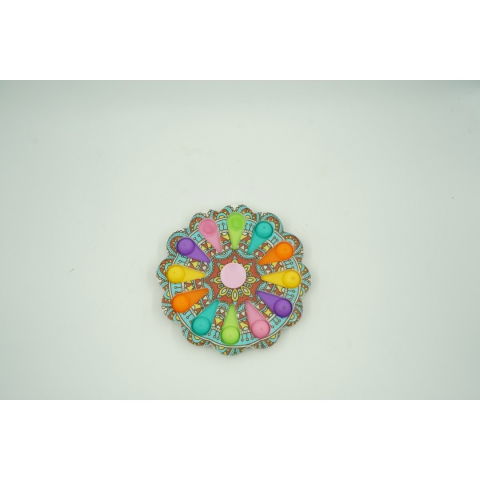 Import - Jucarie Senzoriala Flippy - Simple Dimple, Antistres, Multicolor, model 3