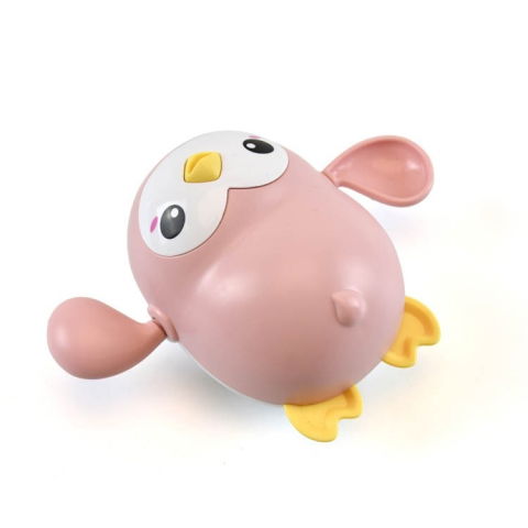 Import - Jucarii de baie pentru copii, Flippy, pinguinul roz