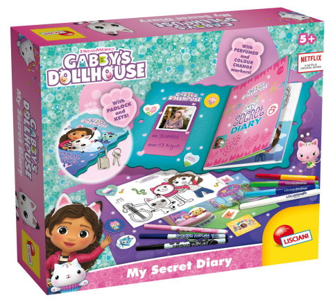 Jucarii dezvoltare imaginatie - Jurnalul meu secret - Gabby's Dollhouse