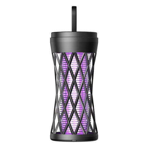 Import - Lampa Anti-Insecte, Flippy, Lumina UV, Electrica, Incarcare USB, 5V, 1A, Silentioasa, 12 x 6 m, Negru