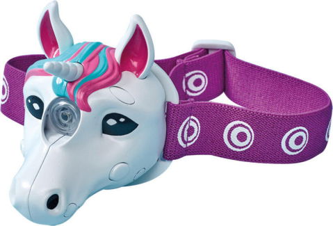 Jucarii dezvoltare imaginatie - Lanterna de cap Unicorn