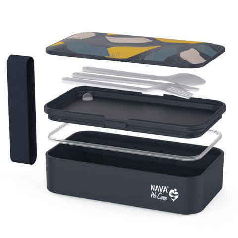 Fara Categorie - Lunchbox Nava WE care 650 ml gri