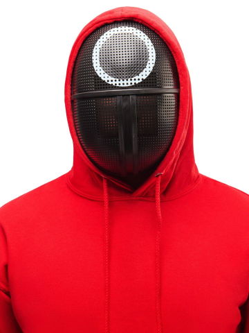 Accesorii carnaval - Masca Squid Game - Gardian (cerc)