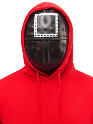 Accesorii carnaval - Masca Squid Game - Gardian (patrat)