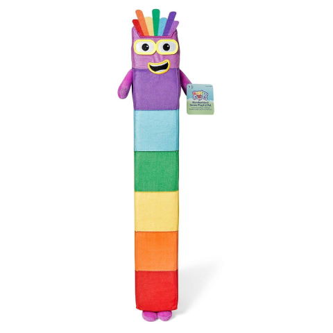Jocuri matematice - Mascota din plus Numberblocks - Sapte