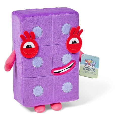 Jocuri matematice - Mascota din plus Numberblocks - Sase